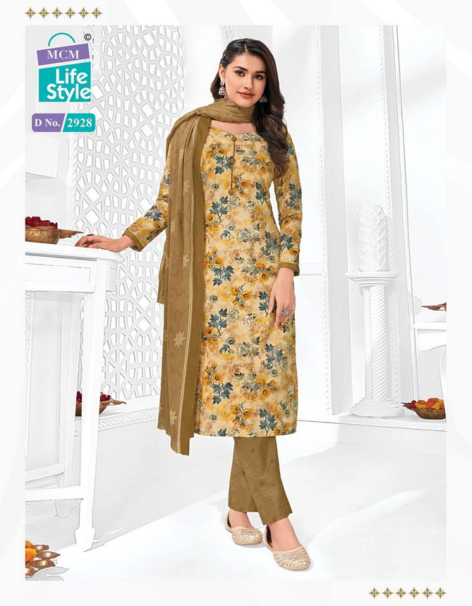 Priyalaxmi Vol 29 By Mcm Printed Cotton Dress Material Exporters In India